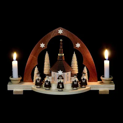 Produktbild von Schwibbogen Kurrende (30cm) von Müller Kleinkunst