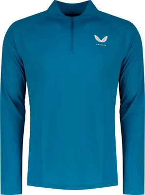 Produktbild von Castore Flow Breathable Halbreißverschluss-langarm-t-shirt Blau XL Mann Blau XL