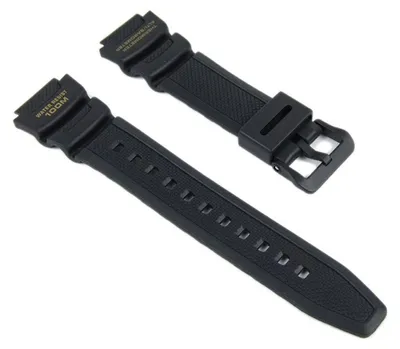 Produktbild von Casio Ersatzband Uhrenarmband Resin Band schwarz SGW-400H SGW-400