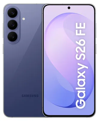 Immagine prodotto di Samsung Galaxy S26 FE, 256GB, Blueberry, AI, Camera 50MP, Assistente Foto, My FanCam, Video con Blocco Orizzontale, Batteria 4900 mAh, RAM 8GB