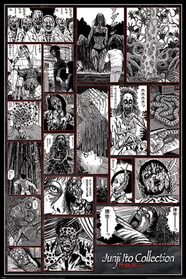 Produktbild von Junji Ito - Collection of the Macabre - Manga Anime - Poster - 61x91,5 cm