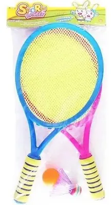 Produktbild von Schläger mit Federball und Ball – ADAR