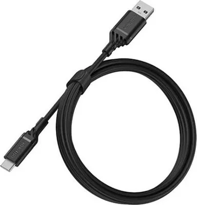 Zdjęcie produktu dla OtterBox Kabel USB A-C 1M, czarny