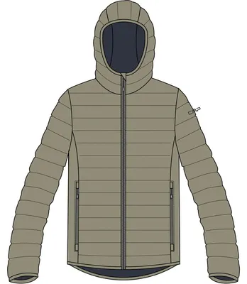 Produktbild von CMP Herren Jacke Jacket FIX Hood Beige 46