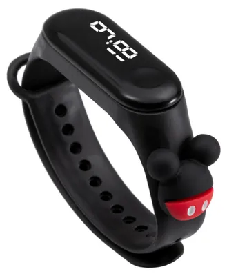 Produktbild von Kinder Cartoon LED Wasserdichte Uhr Student Sport Grosse Touchscreen Elektronische Armbanduhr