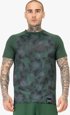Produktbild von Herren Funktionsshirt normale Passform TRAINING GRAPHIC TEE Green/Black S Tapout