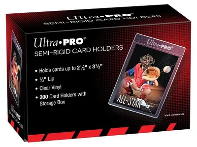 Produktbild von Ultra Pro Semi Rigid Card Holder - Standard Size (200 St.)