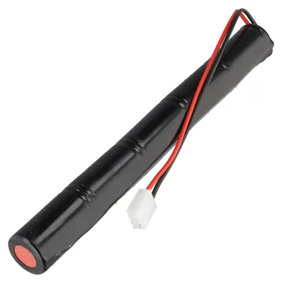 Productafbeelding van Notlichtaccu NiMH 6V 1800mAh L1x5 Sub-C met 200mm kabel en connector, geschikt voor Beghelli 415.021.000