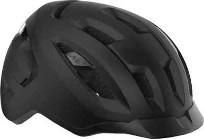 Produktbild von MET Fahrradhelm Urbex Mips , Schwarz - Matt Glänzend, L