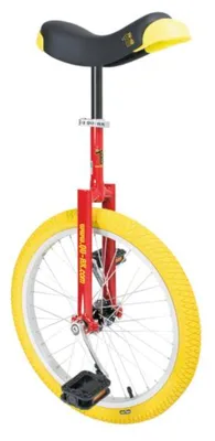 Produktbild von QU-AX Einrad Luxus 20", rot, Alufelge, Reifen schwarz