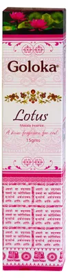 Produktbild von Räucherstäbchen Goloka "Lotus" 15gr.