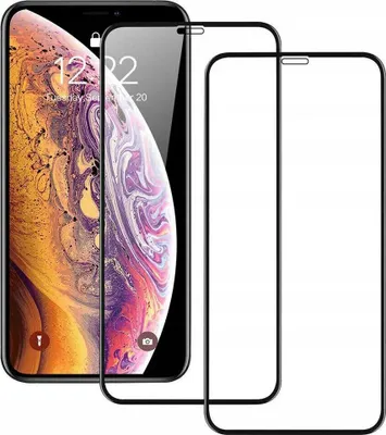 Produktbild von 9D-Schutzfolie aus gehärtetem Glas für iPhone X XR/ XS/ 11