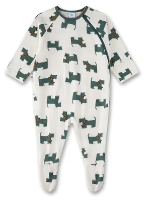 Produktbild von Sanetta Baby-Strampler beige Hund 80