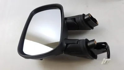 Immagine prodotto di Specchio retrovisore esterno elettrico, lato sinistro, per Fiat Doblo, modelli dal 2005 al 2016, codice ricambio 735325159