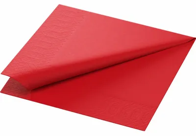 Immagine prodotto di Serwetki Duni czerwone 33 x 33 cm 250 sztuk