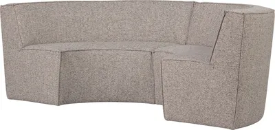 Produktbild von Woood Europa 4-Sitzer Esszimmersofa Aus Webstoff, Sand