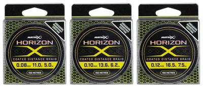 Produktbild von Fox Matrix X Coated Distance Braid - 150m Feederschnur, Durchmesser/Tragkraft:0.12mm / 7.5kg
