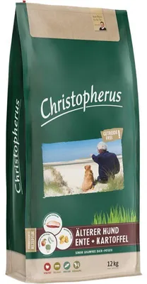 Image de Christopherus Sans Céréales Chien Âgé Canard&Pomme de Terre 12kg