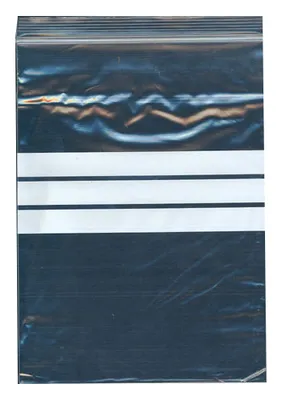 Produktbild von 500 Druckverschlussbeutel 200 X 300 mit Stempelfeld
