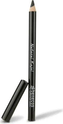 Produktbild von Benecos Kajalstift Schwarz, Kupferrost \u2013 nat\u00FCrlich-vegan, talkumfrei, parfumfrei, BDIH-Siegel, 1 St\u00FCck