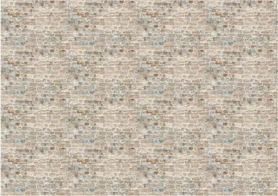 Produktbild von Weihnachts Dekorationsblatt, altes Ziegelmuster, Papier, 21x29,7 cm, Druck