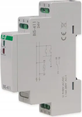 Produktbild von F&F | Bistabiler Relais BIS-411 - 24V - Kompakt - Für Lichtsteuerung - Einfache Installation