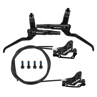 Produktbild von 4-kolben Mountainbike Hydraulische Scheiben Bremsen Vorne 850mm Hinten 1550mm Hydraulische