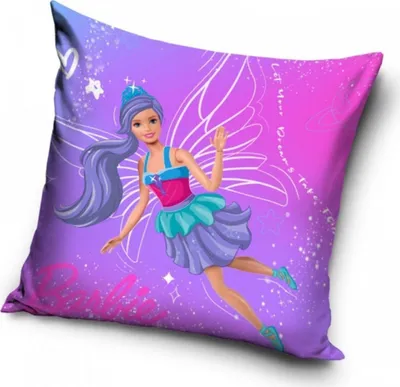 Produktbild von Kopfkissenbezug Barbie und die Zauberfee 40x40 cm
