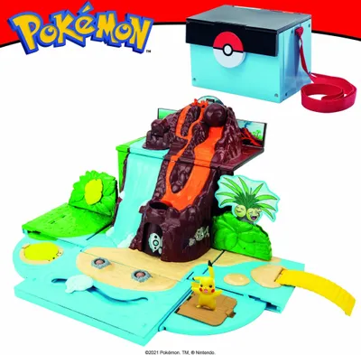 Image de Pokémon Carry Case Volcano Playset