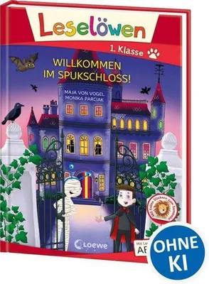 Produktbild von Leselöwen 1. Klasse - Willkommen im Spukschloss! (Großbuchstabenausgabe)