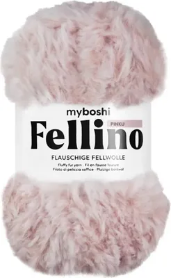 Produktbild von MyBoshi vegane Fellwolle Fellino 100gr Pinku 895