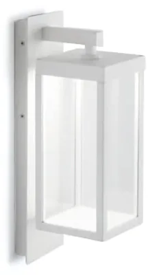 Immagine prodotto di Applique LED GES770C per esterni 13W 3000K 700lm in alluminio bianco IP54 fascio 120 gradi - Gealuce