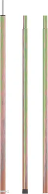 Produktbild von Teleskop-Zeltstange mit 170-255 cm Länge Verzinkter Stahl
