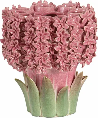 Image de Vase rose en céramique chaleureux Light & Living Flower