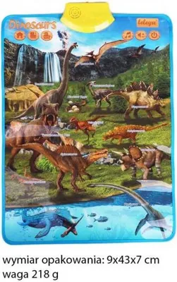Zdjęcie produktu dla Mata Do Układania Dinozaurów 41X55,5Cm 6946