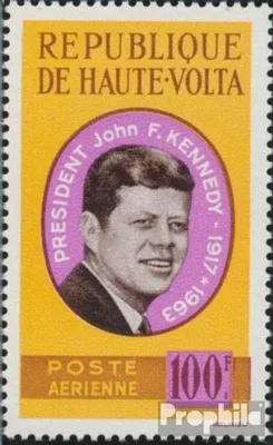 Produktbild von Briefmarken Obervolta 1964 Mi 155 (kompl.Ausg.) postfrisch Kennedy
