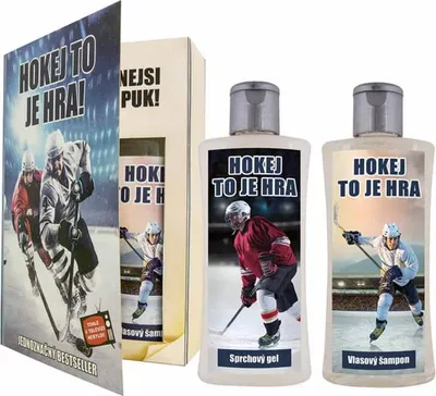 Obrázok produktu pre Kozmetická sada pre hokejistu - sprchový gél 250 ml a šampón 250 ml