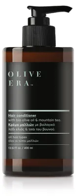 Produktbild von Olive Era Hair Conditioner Bio-Olivenöl 400ml | Tiefenpflege Mountain Tea