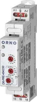 Produktbild von Zeitrelais 10 Funktionen, 230VAC OR-PRE-454/230