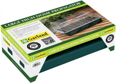 Produktbild von Zimmergewächshaus mit verstellbarer Luftzirkulation | Anzuchtzubehör von Garland, Farbe:grün, Menge (Stück):1 Stück, Menge:Groß, Stil:ungelocht