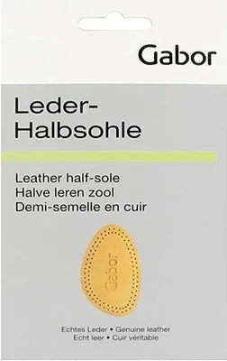 Produktbild von Gabor Halbe Ledereinlegesohle - Für die Polsterung der Vorderseite des Schuhs - L