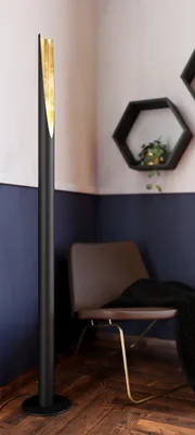 Obrázok produktu pre EGLO 97584, Čierna, Zlato, Obývacia izba, Oceľ, II, GU10, 1 žiaroviek