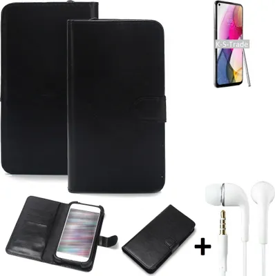 Produktbild von K-S-Trade Wallet Case Handyhülle kompatibel mit Motorola Moto G Stylus (2021) Schutzhülle Flip cover Flipstyle Tasche Hülle Flipcover Slim Bumper