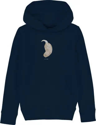 Produktbild von Mr. & Mrs. Panda Kinderpullover Otter Kopfüber 12-14 Jahre (152/164) - French Navy - Geschenk, Sweater, Sweatshirt, Pulli, Süß, Niedlich, Pullover, Seeotter See, Hoodie