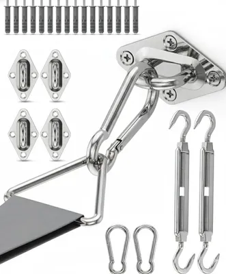 Image de Kit de montage pour voile d'ombrage Sol Royal Kit de fixation M6 Fixation SolVision