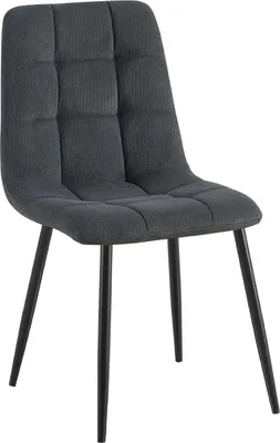 Immagine prodotto di Sedia da pranzo - Sedia da pranzo - Imbottitura confortevole, struttura moderna in metallo