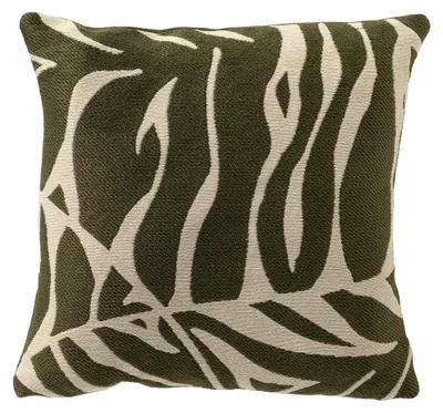 Produktbild von Dutch Decor Outdoor Dekokissen Mit Blumenmuster Eden 45x45 cm Grün