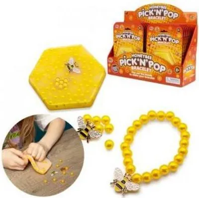 Produktbild von Honigbiene Bastelset Armband DIY Set