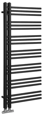 Produktbild von Sapho DORLION Badheizkörper 500x1200mm, Schwarz matt