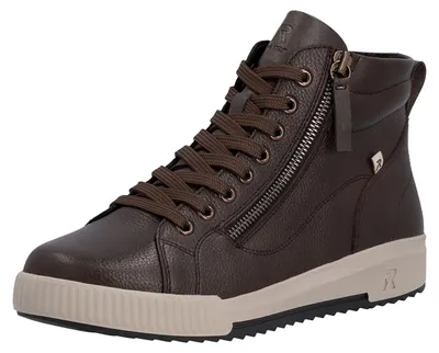 Imagen del producto de Botas de cordones Rieker, color marrón